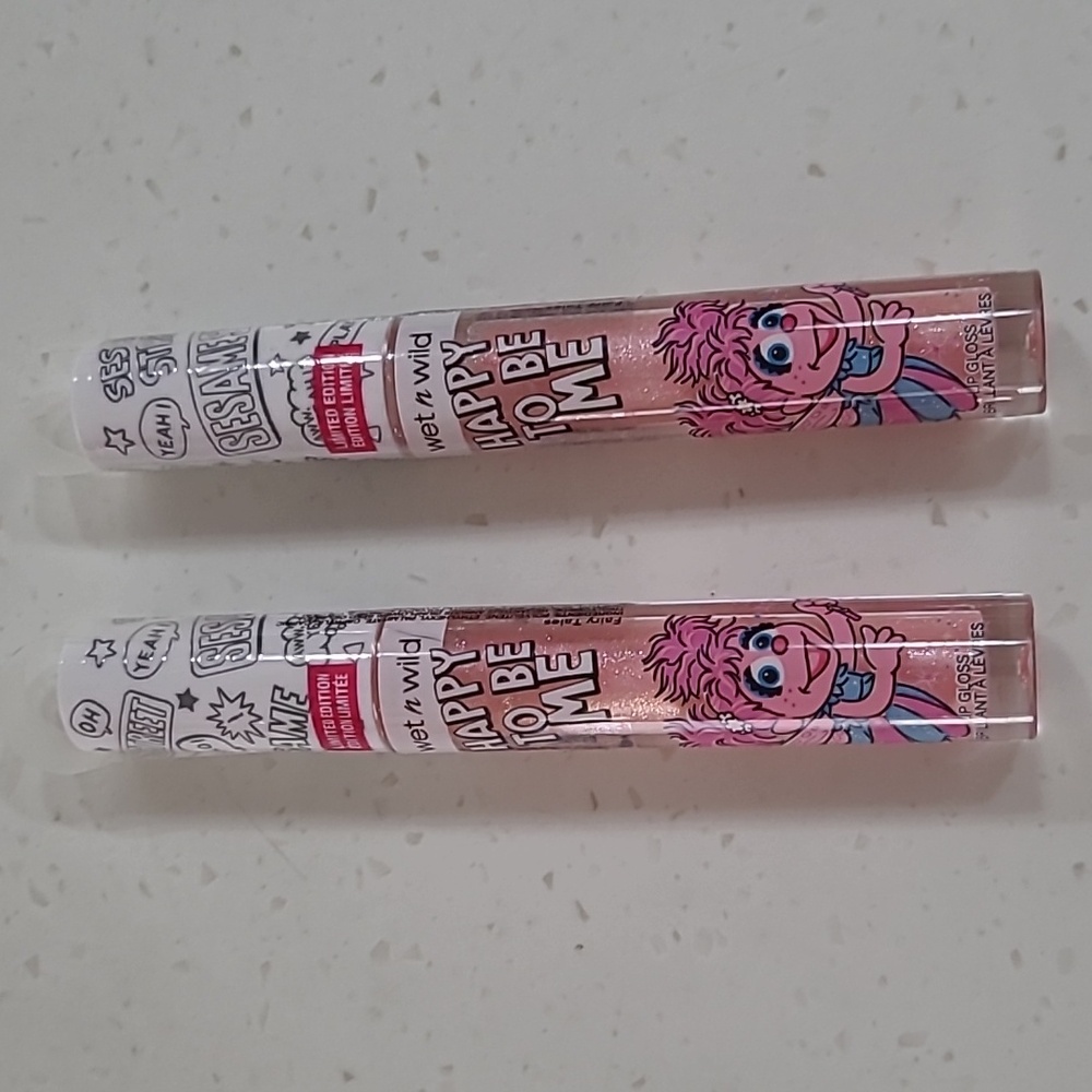 Wet N Wild x Sesame Street I’m Happy To Be Me! Lip Gloss in FAIRY TALES x2